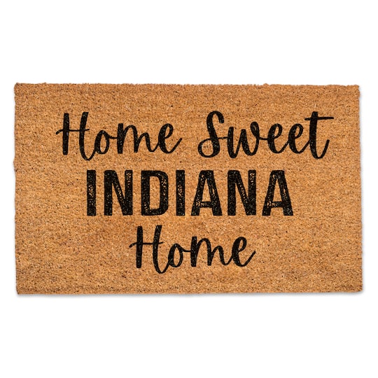 DII® Home Sweet Indiana Home Door Mat